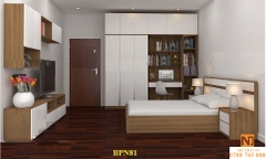 Nội thất phòng ngủ thiết kế BPN81