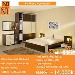 Nội thất phòng ngủ thiết kế BPN01
