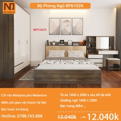 Nội thất phòng ngủ thiết kế BPN102N