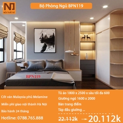 Nội thất phòng ngủ thiết kế BPN119