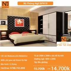 Nội thất phòng ngủ thiết kế BPN19