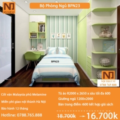 Nội thất phòng ngủ thiết kế BPN23