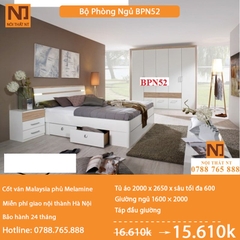 Nội thất phòng ngủ thiết kế BPN52