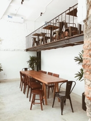 Quán Cafe theo phong cách Rustic - Hut Coffee