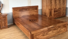 Giường hương xámveneerHX03