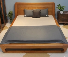Giường Gỗ Gõ GG01