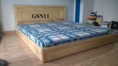 Giường ngủ gỗ sồi GSN11