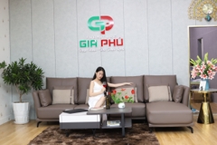 Sofa phòng khách hiện đại da cao cấp GP46- Sofa Tam Kỳ 46