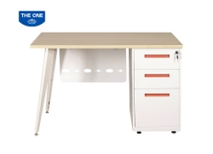 Bàn làm việc nhân viên 1m2 có hộc LUX120SHLYC10-LUX120HLYC10 mẫu bàn làm việc có hộc