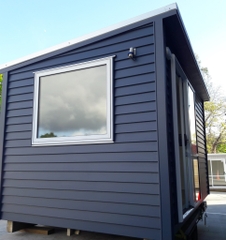 WEATHERBOARD CABINS: LARGE 4.2 x 2.4m EXTRA LARGE 4.8 x 2.4m
