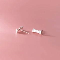 Bông tai Trang sức bạc 925 ADJ sang trọng cao cấp Chiếc Nơ Thanh Lịch - SB118183AD