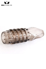 SMT494 - Bao cao su đôn dên khúc giữa có quai đeo silicon dài 11 cm