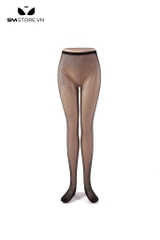 SMP087 - Quần tất lới đen 3D mắt siêu nhỏ cosplay cực sexy