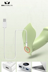 SMT427 - Dương vật giả rung điều khiển từ xa chất liệu silicon dài 96mm