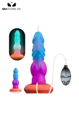 SMT1075 - Dương vật giả silicon phát sáng bắn tinh dính tường