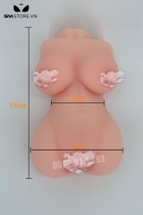 SMT1071 - Đồ chơi người lớn búp bê tình dục nửa thân có âm đạo