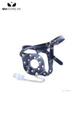 SMT235 - Đồ bịt miệng plug gag bằng nhựa đường kính 3,9 cm