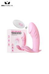 SMT427 - Dương vật giả rung điều khiển từ xa chất liệu silicon dài 96mm