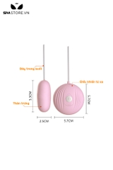 SMT097 - Trứng rung mini có dây nối điều khiển hình vỏ sò