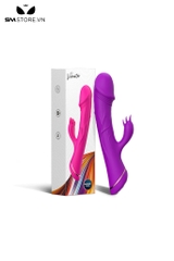 SMT430 - Dương vật giả rung thiết kế 3 lưỡi liếm hột le