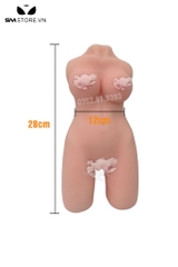 SMT1074 - Búp bê tình dục nửa thân không tay có ngực và mông dài 44cm