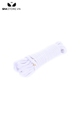 SMT276 - Dây trói tình yêu chất liệu sợi cotton màu trắng dài 10M