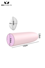 SMT2086 - Trứng rung mini có 10 chế độ dài 7.5cm điều khiển từ xa