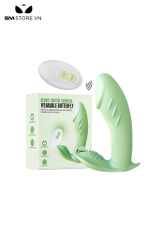 SMT427 - Dương vật giả rung điều khiển từ xa chất liệu silicon dài 96mm