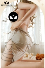 SMT1068 - Búp bê tình dục silicon toàn thân giống người có ngực nở