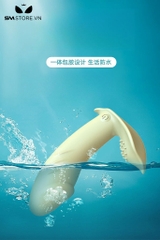 SMT427 - Dương vật giả rung điều khiển từ xa chất liệu silicon dài 96mm