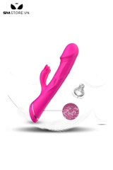 SMT430 - Dương vật giả rung thiết kế 3 lưỡi liếm hột le