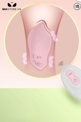 SMT427 - Dương vật giả rung điều khiển từ xa chất liệu silicon dài 96mm