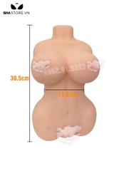 SMT1076 - Búp bê tình dục nửa thân silicon có ngực và mông to