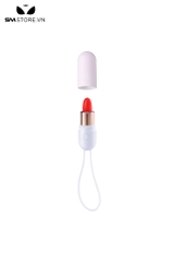 SMT828 -  Trứng rung mini bằng silicon ngụy trang thỏi son dài 180mm