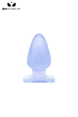 SMT124 - Butt plugs nhựa PVC với thiết kế hình thoi dài 12cm 3 màu