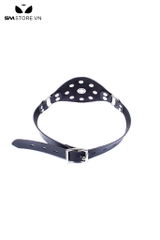 SMT928 - Pump gag cao su có nhiều nút để thay đổi màu đen