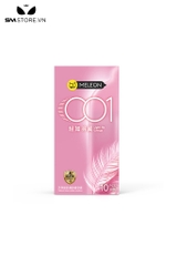 SMT375 - Bao cao su mỏng nhẹ có gai hộp 10 cái với gấp đôi gel trơn