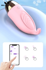 SMT1304 - Trứng rung silicon điều khiển qua APP có 6 tần số mạnh