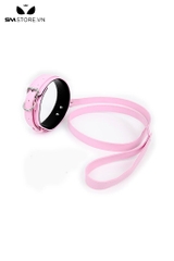 SMT464 - Xích cổ SM chất liệu da PU dài 41cm thiết kế dạng vòng choker