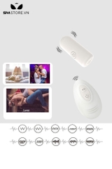 SMT1135 - Trứng rung mini điều khiển từ xa dùng sạc dài 17.5mm