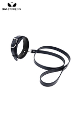 SMT464 - Xích cổ SM chất liệu da PU dài 41cm thiết kế dạng vòng choker