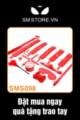 SMT098 - Dụng cụ chơi SM bộ 12 món màu đỏ