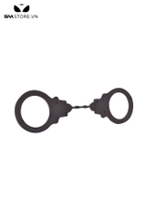 SMT066 - còng tay tình yêu silicon màu đen dài 26,5cm