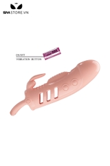 SMT1467 - Bao cao su đôn dên có đầu bo tròn gân và gai dài 13cm
