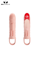 SMT1467 - Bao cao su đôn dên có đầu bo tròn gân và gai dài 13cm