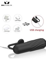SMT1247 - Trứng rung mini hình viên đạn có 10 tần số dài 85mm
