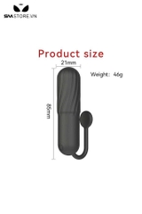 SMT1247 - Trứng rung mini hình viên đạn có 10 tần số dài 85mm