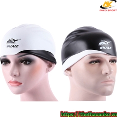 Mũ bơi 3D 2 mặt Whale CAP-1800