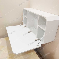Bàn học gấp gọn treo tường khung kệ ngăn hộp Bagan THL