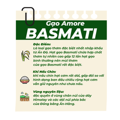 Gạo Amore Basmati 5kg